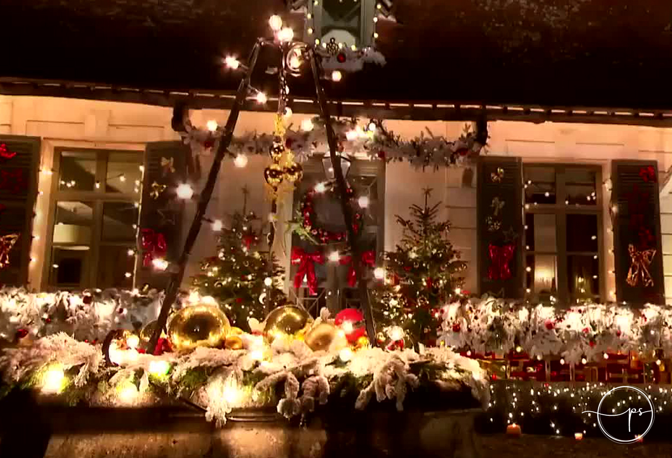 Décoration pour l'émission tv Mon Plus Beau Noêl